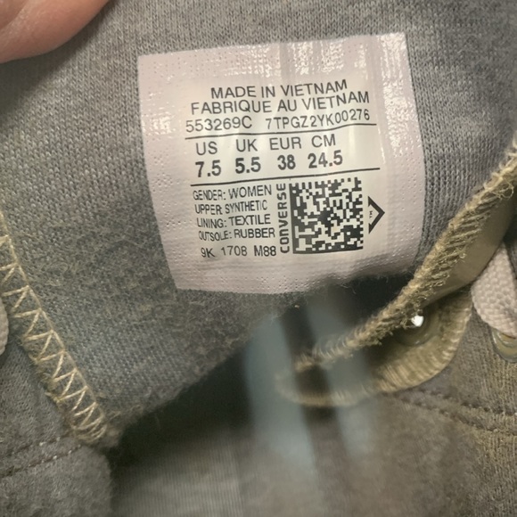 Chuck Taylor gold water repellent counter climate converse - Picture 8 of 8